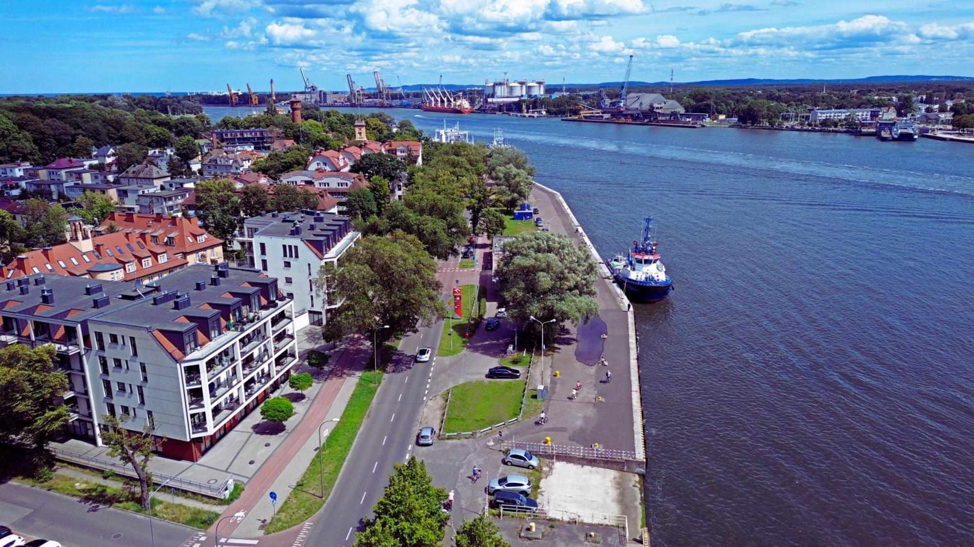Sunset Apartments - Flotylla. Widok Na Port + Parking. Świnoujście Esterno foto
